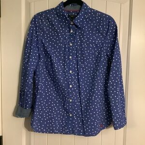 Talbots Women's Polka Dot Shirt